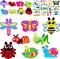 32-Pack Spring Bug Craft Kits – DIY Insect, Bee, Butterfly & Ladybug Stickers for Kids, Mothers’ Day Crafts, Home Activities & Fun Learning Projects